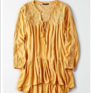 American Eagle BOHO Peasant top